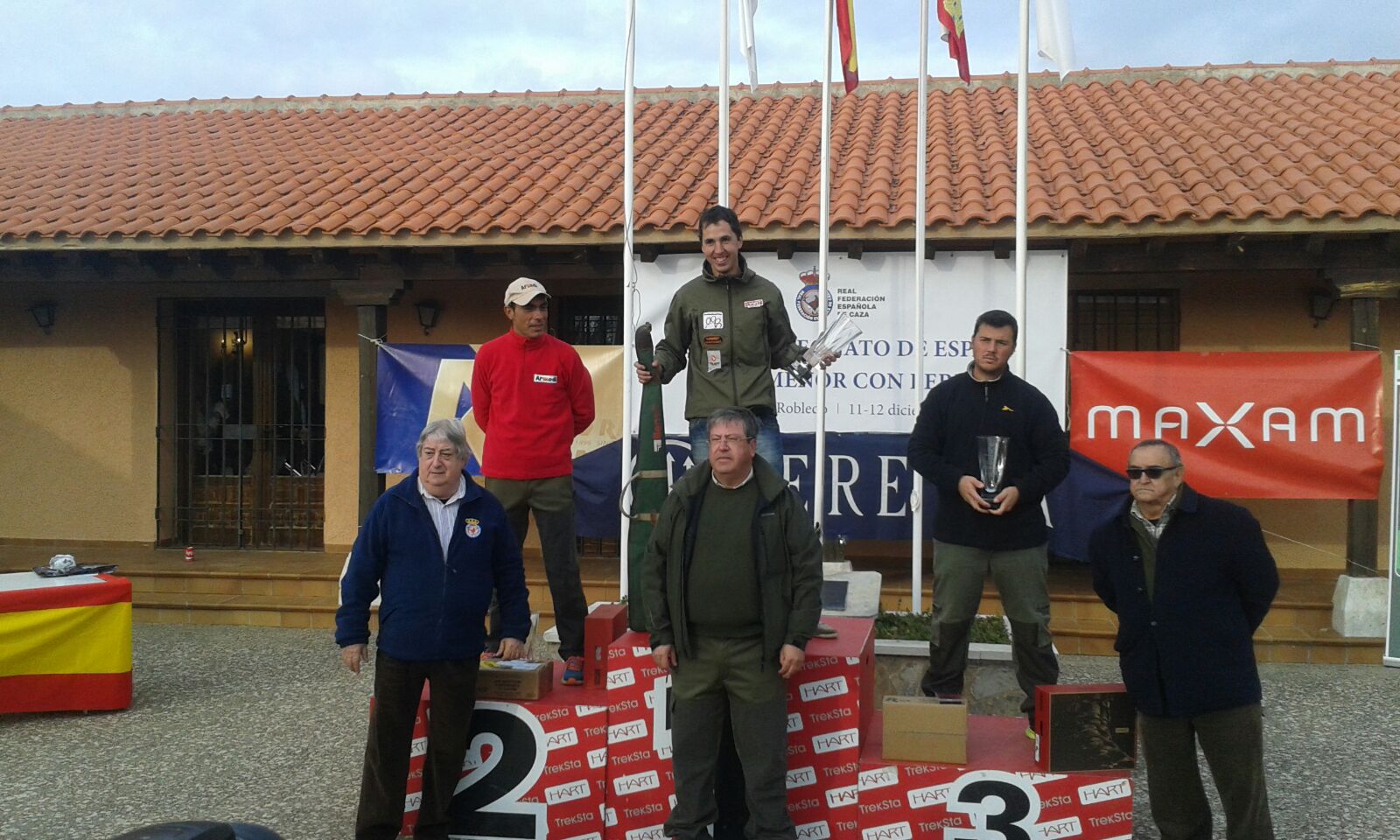 Arkaitz Egaña se alza con el campeonato de España 2015 de Caza Menor con Perro