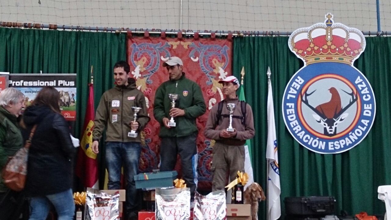 Arkaitz Egaña, segundo en el Campeonato de España de caza menor con perro