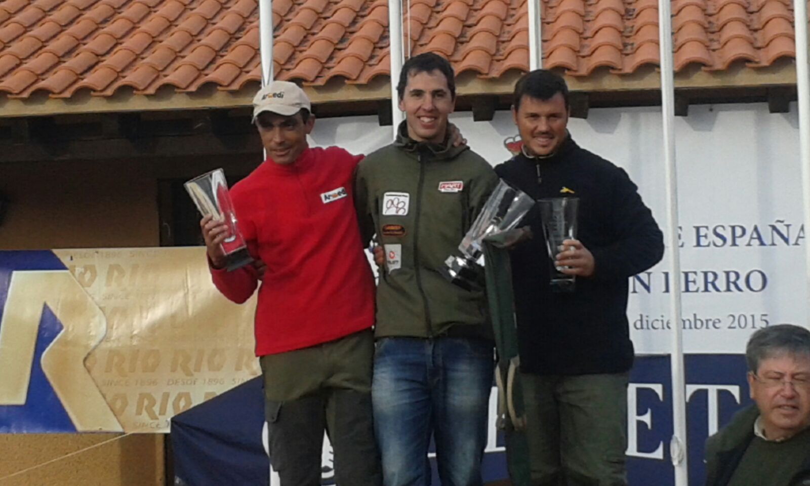 Podio Campeonato de España Caza Menor con Perro 2015