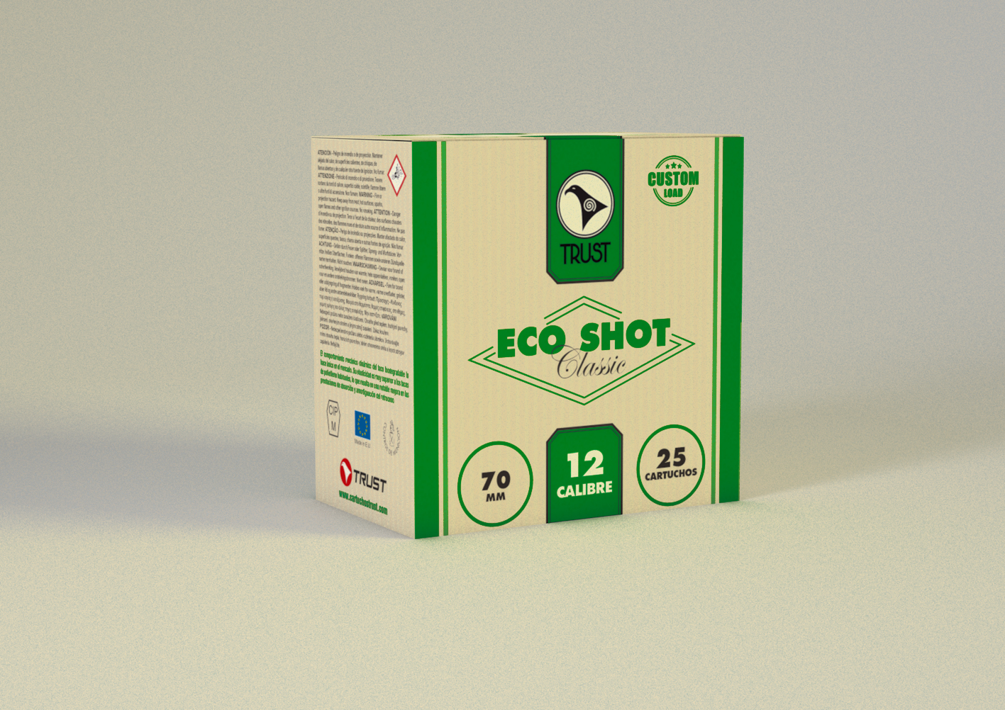 Cartuchos Trust lanza su cartucho más ecológico: ECOSHOT, el cartucho respetuoso con el Medio Ambiente.