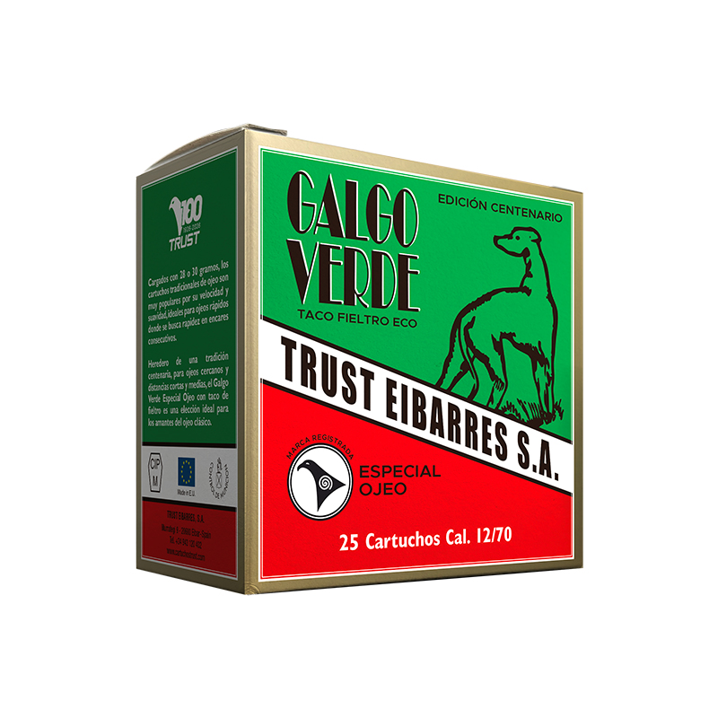 Galgo Verde Feutre Spéciale Battue